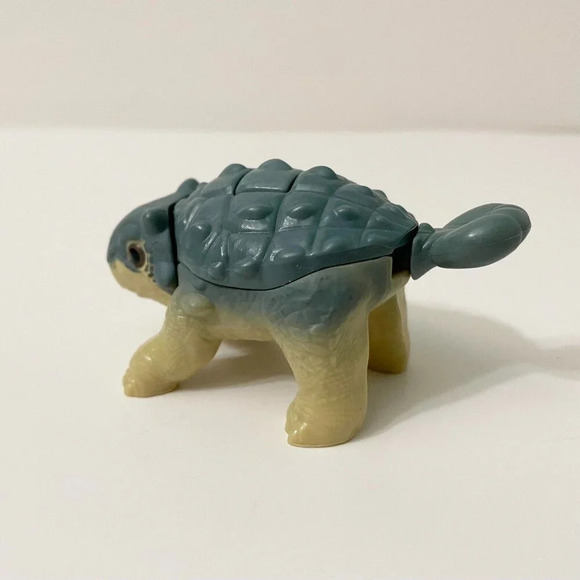 McDonalds Jurassic World Cretaceous Triceratops Ankylosaurus Toys Lot Of 3 - Picture 4 of 16